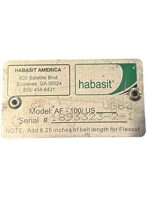 Habasit, AF-100/US, Die Cutting Tool, Includes Case - Used, Like New - FreemanLiquidators - [product_description]