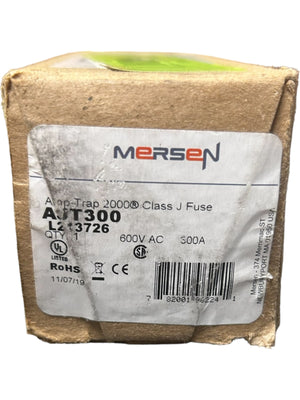 MERSON, FERRAZ SHAWMUT, AJT300, TIME DELAY, FUSE, CLASS J - New In Box - FreemanLiquidators - [product_description]