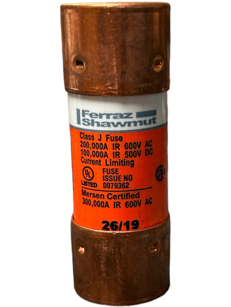 MERSON, FERRAZ SHAWMUT, AJT30, TIME DELAY, FUSE, CLASS J - New NO Box - FreemanLiquidators - [product_description]