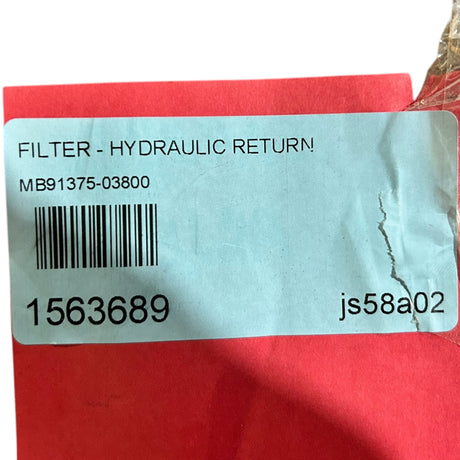 Mitsubishi - 91375-03800 / Total Source - 1563689 Hydraulic Return Filter - Freeman Liquidators