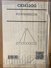 Load image into Gallery viewer, Matteo Lighting, C83432OG, Oni LED Oxidized Gold Chandelier Ceiling Light- New in Box - FreemanLiquidators - [product_description]
