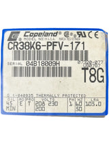 COPELAND, CR38K6-PFV-171, 3-1/4HP, R22, 208-230V, 37900BTU, Compressor - NEW NO BOX - FreemanLiquidators - [product_description]