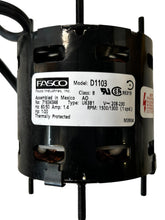 Load image into Gallery viewer, FASCO INDUSTRIES, D1103, 1/20 HP, 1500rpm, 230V - NEW IN BOX - FreemanLiquidators - [product_description]
