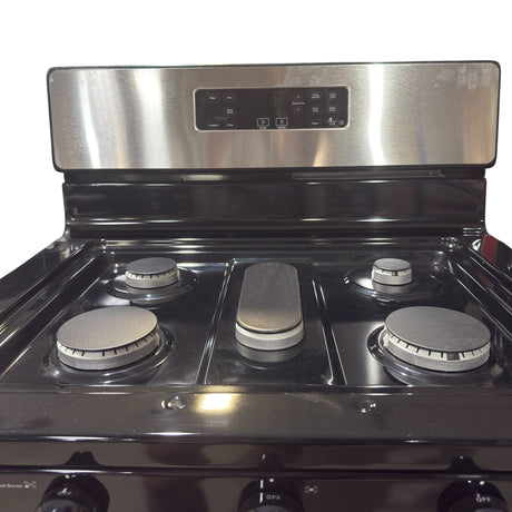 Whirlpool 5.1 Cu. Ft. - Freestanding Gas Range with, Edge to Edge Cooktop (WFG505M0MS) - Freeman Liquidators - [product_description] - 5.1 cu. ft.