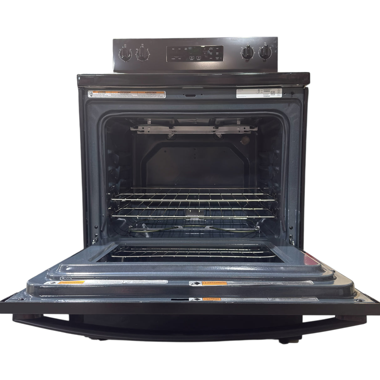 Whirlpool - 30-inch Electric Range with No Preheat Mode (WFES3030RB) - Freeman Liquidators - [product_description] - 5.3 cu. ft.