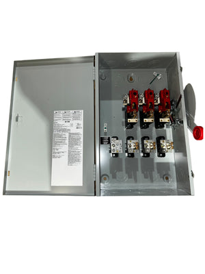 Eaton - Cutler Hammer DG324NGK, General Duty Cartridge Fuse Safety Switch, NEMA 1, 200A, Class H Fuses - FreemanLiquidators - [product_description]