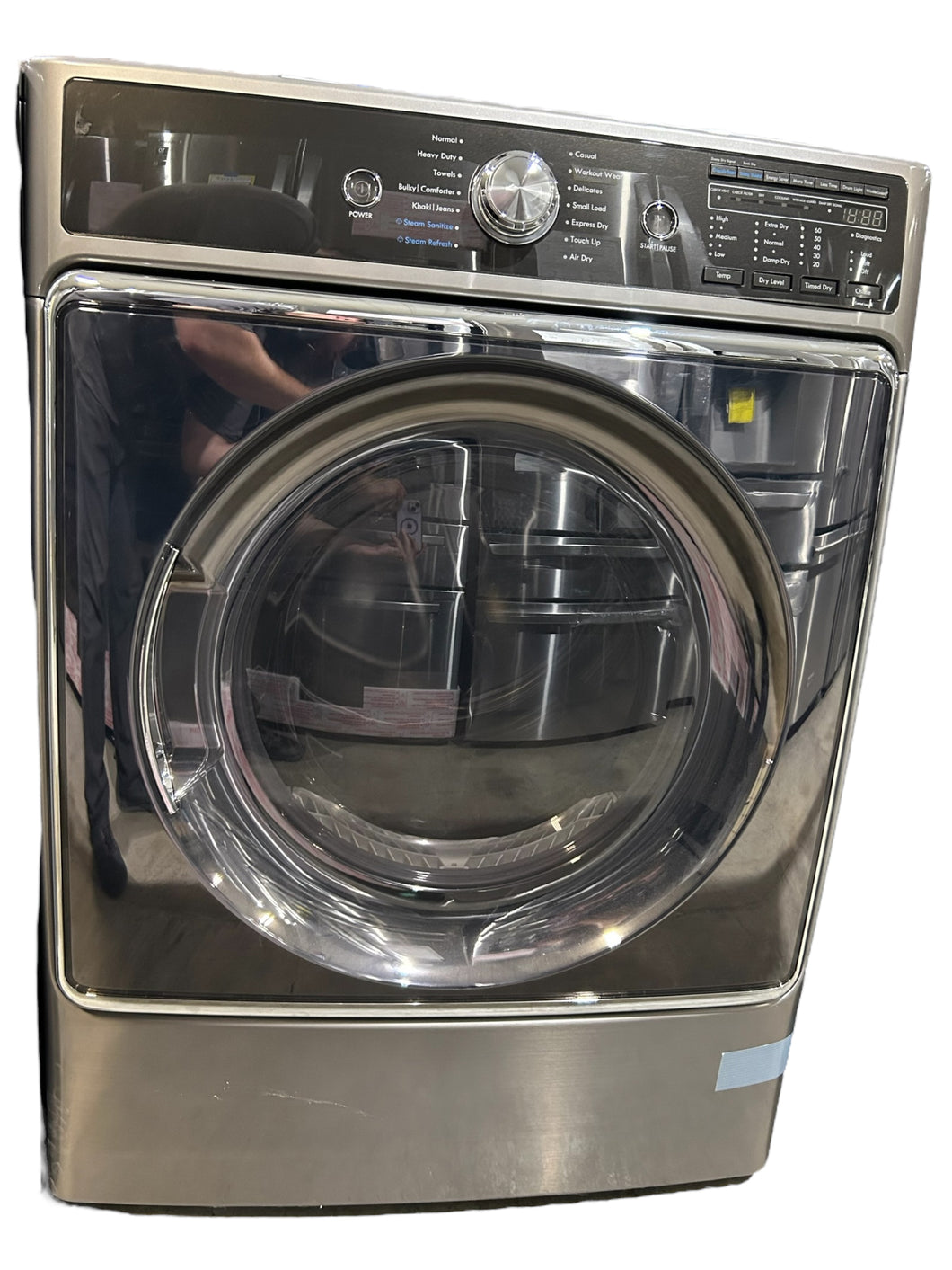 9.0 cu. ft. Electric Dryer with Accela Steam ED1963 IN-STORE-PICKUP-ONLY - FreemanLiquidators - [product_description]