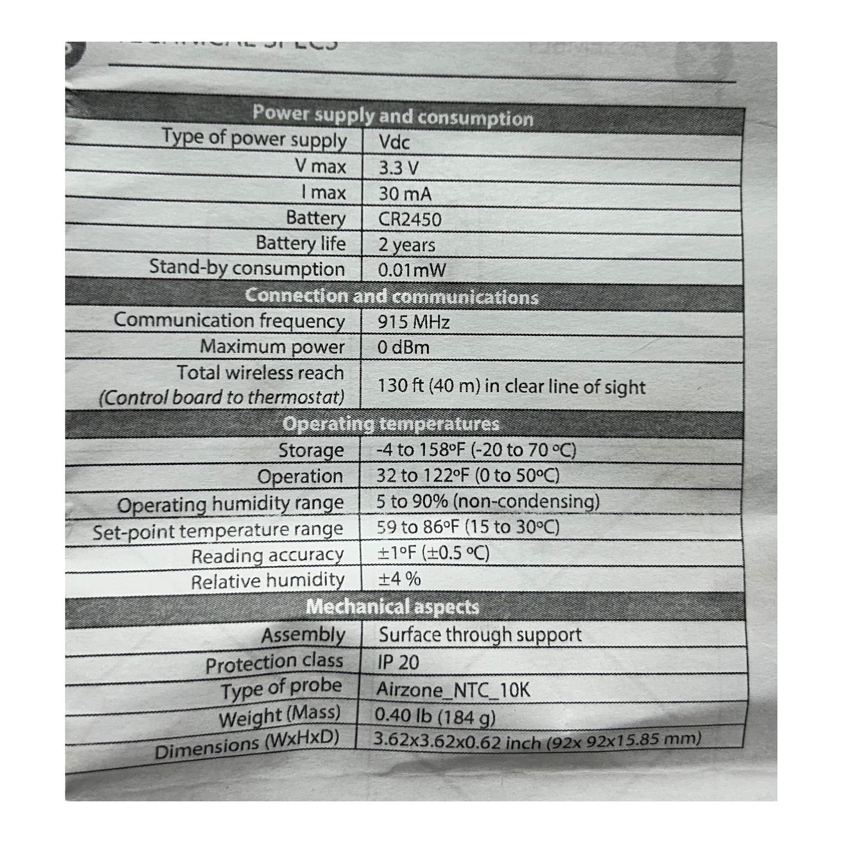 Daikan, DZK-LTS-3, Zoning Kit, Wireless Thermostat - FreemanLiquidators - [product_description]