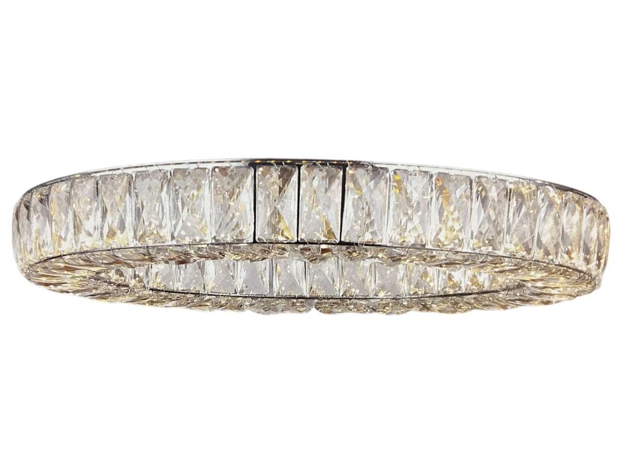 Canarm, LCH184A20CH, Ellie 20" Wide LED Crystal Ring Chandelier, Chrome - FreemanLiquidators - [product_description]