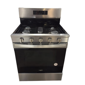 Whirlpool, 30-inch Gas Range with Air Cooking Technology (WFGS5030RZ0) - Freeman Liquidators - [product_description] - 5 cu. ft.