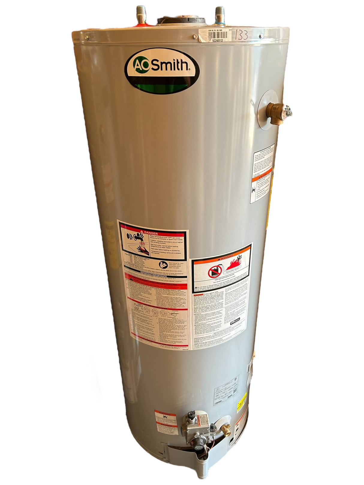 AO Smith, GCRX-50L 250, ProLine, 50-Gallon, Atmospheric Vent, Tall, Natural Gas, Water Heater - FreemanLiquidators - [product_description]