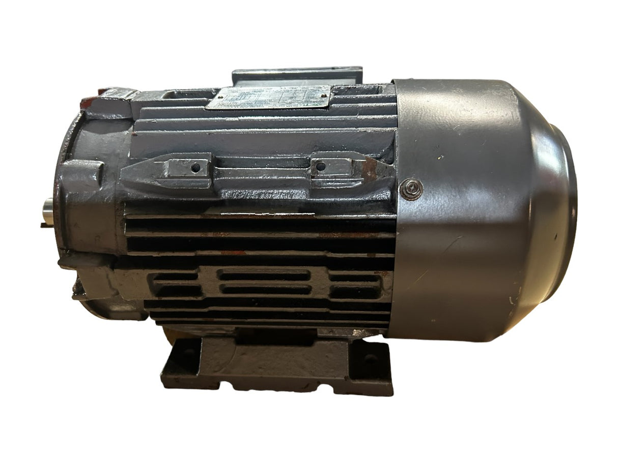 TECHTOP NEMA Premium Eff. Motor, GR3-CI-TF-145TC-4-B-D-1.5, 1.5 HP, 208-230/460V, 4P (1800 RPM), TEFC, C-Flange Mounted, Cast Iron, 145TC Frame,-New No Box - FreemanLiquidators - [product_description]