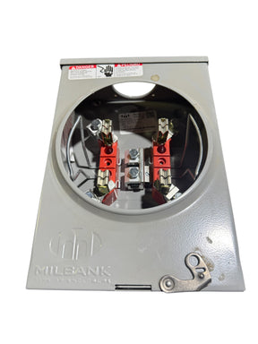 Milbank, U8435-RL-TG, 4 Terminal, 125A, Meter Socket Enclosure - Fuse & Safety Switches - Freeman Liquidators - [product_description]