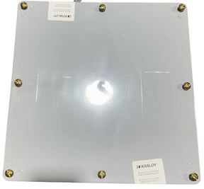 Kraloy, JB12124, PVC Junction Box, 12 in. x 12 in. x 4 in. (078250) - Junction Boxes - Freeman Liquidators - [product_description]