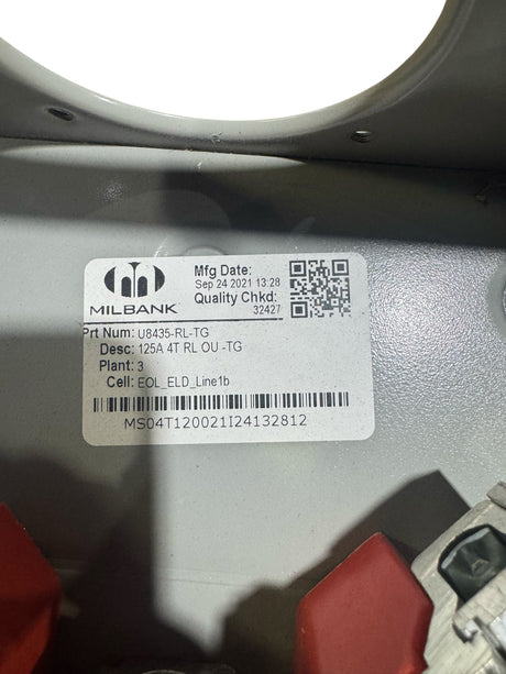 Milbank, U8435-RL-TG, 4 Terminal, 125A, Meter Socket Enclosure - Fuse & Safety Switches - Freeman Liquidators - [product_description]