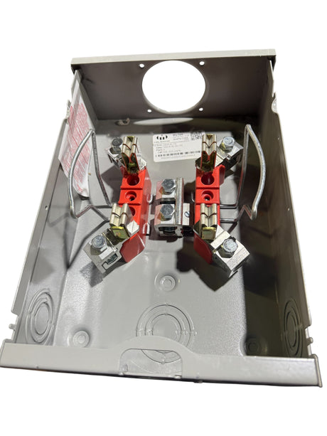 Milbank, U8435-RL-TG, 4 Terminal, 125A, Meter Socket Enclosure - Fuse & Safety Switches - Freeman Liquidators - [product_description]