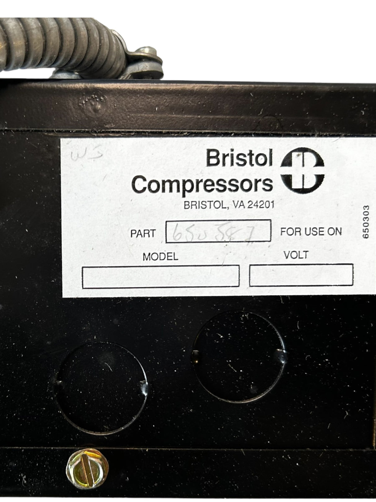 BRISTOL, H10B103BBCB, R12, 208-230V, 10000BTU Compressor - NEW IN BOX - FreemanLiquidators - [product_description]