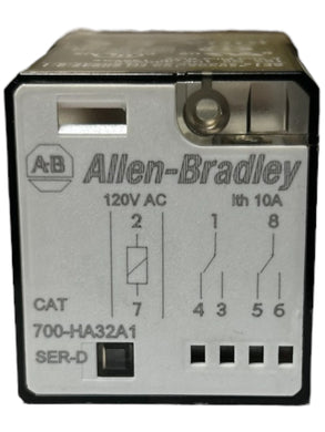 Allen-Bradley, 700-HA32A1, TUBE BASE RELAY, 120 VAC - NEW IN BOX - FreemanLiquidators - [product_description]