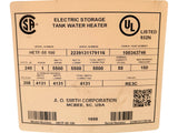 AO Smith, HETF-55 100, ProLine Master, 55-Gallon, Tall, Smart Electric Water Heater with Leak Detection & Protection - FreemanLiquidators - [product_description]