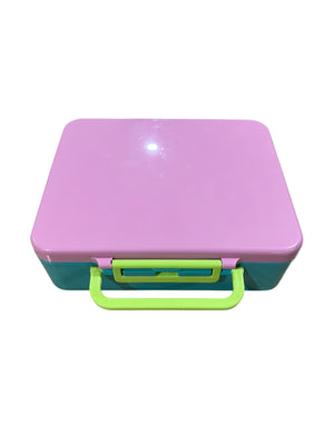 Pottery Barn Kids, Ultimate Bento Box, Pink/Lime
