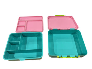Pottery Barn Kids, Ultimate Bento Box, Pink/Lime