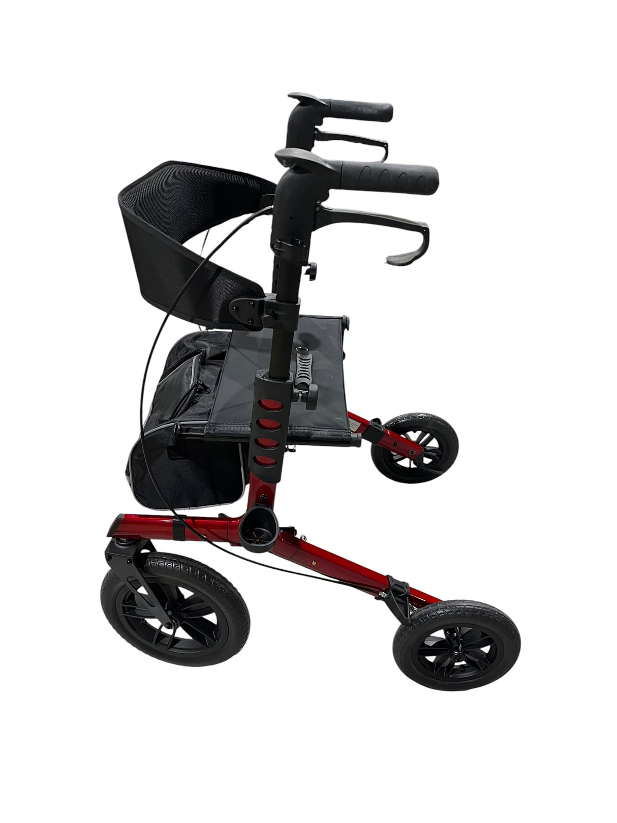 Vocic, Rollator, Z57, Walker, Red