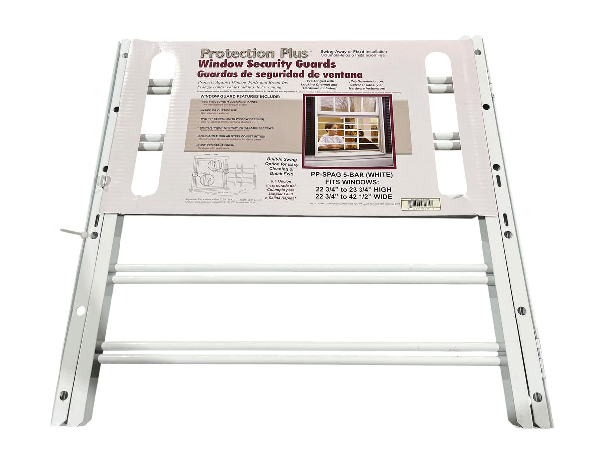 Protection Plus, PP-SPAG, 5 Bar, Window, Security Guards, White