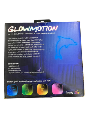 Glowmotion, Color Changing, LED, Neon Rope Light, 12ft