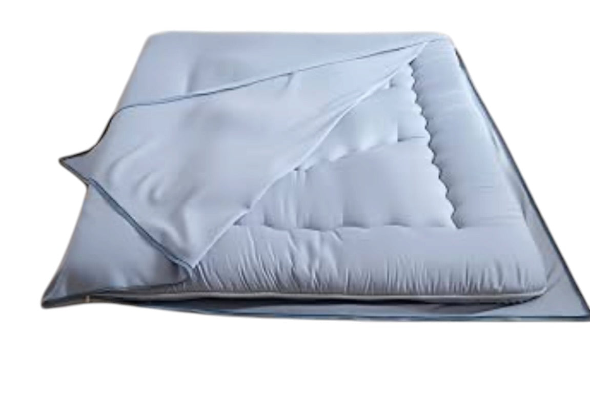 Ingdgnoso, Futon Mattress, Queen, Silver Grey
