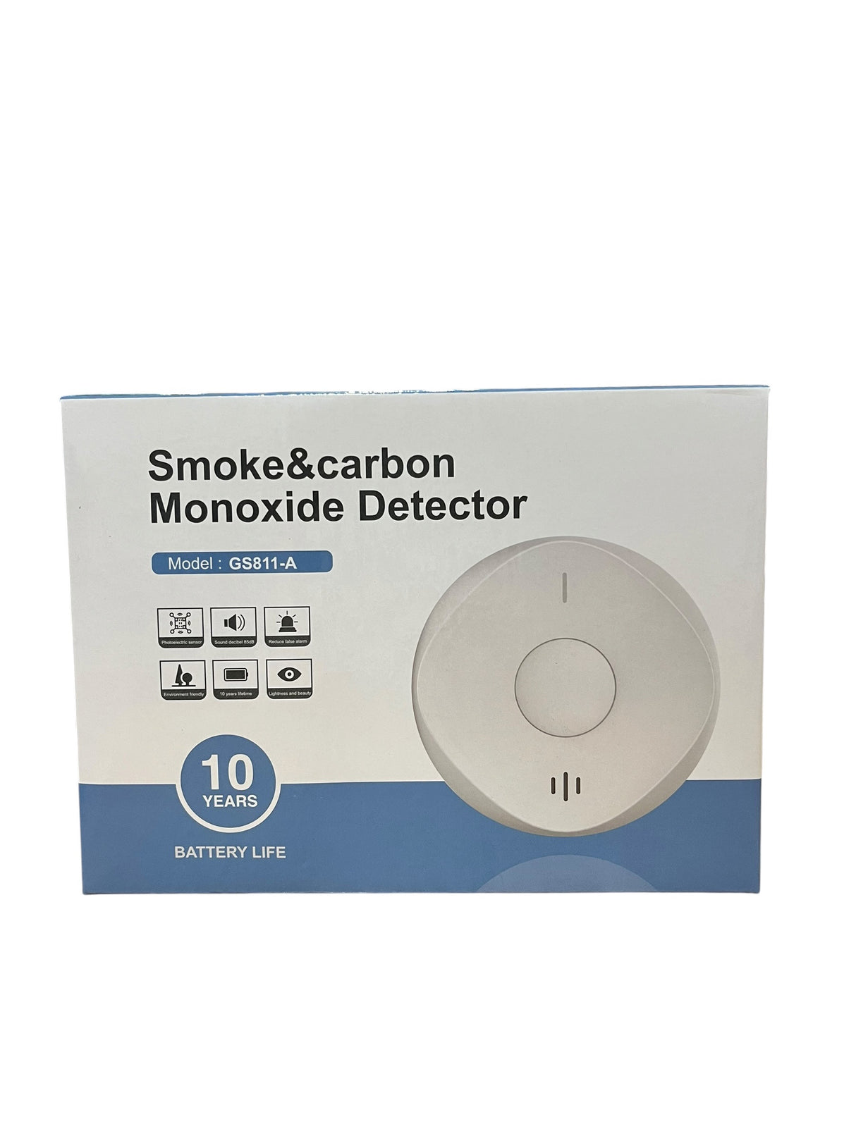Smoke & Carbon Monoxide Detector, GE811-A, 4 Pack