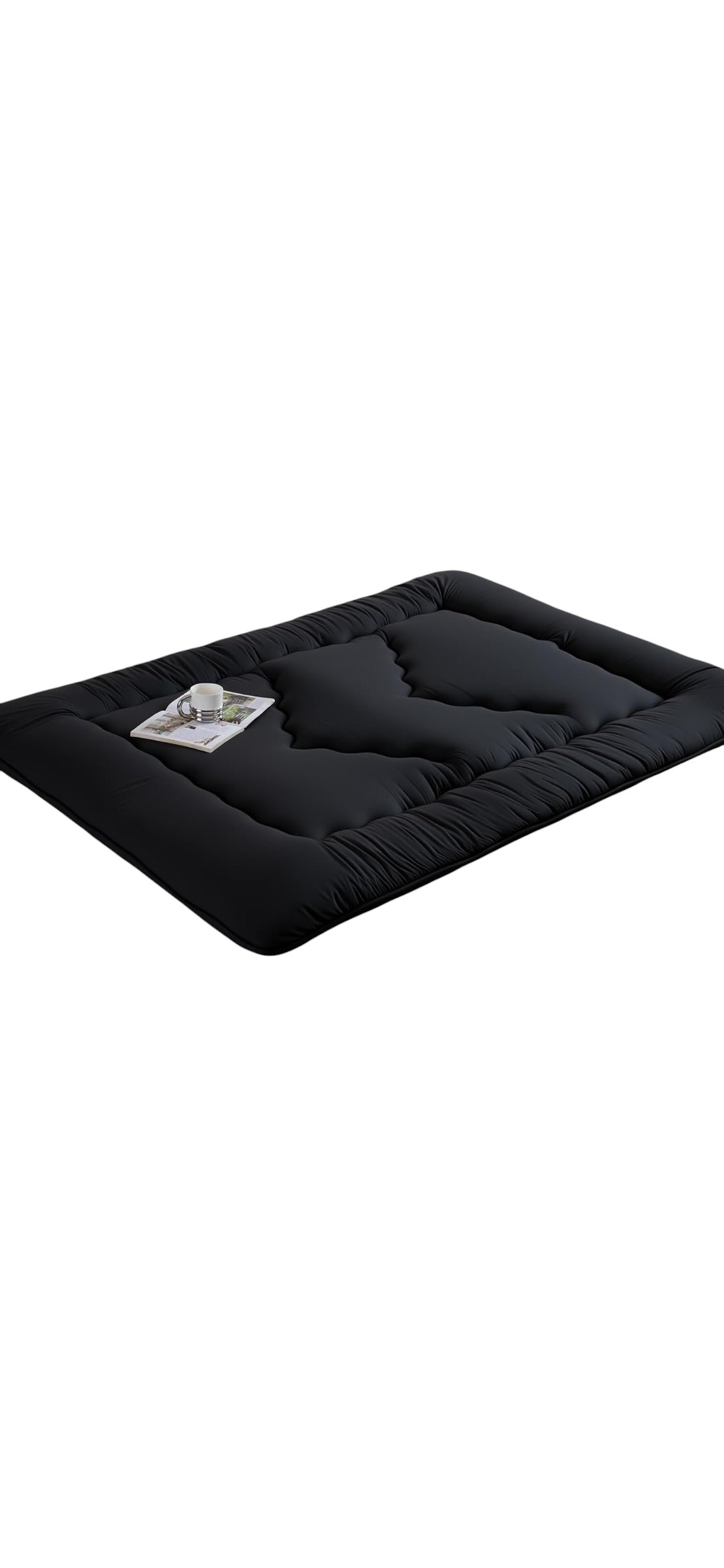 Ingdgnoso, Futon Mattress, Full, Black