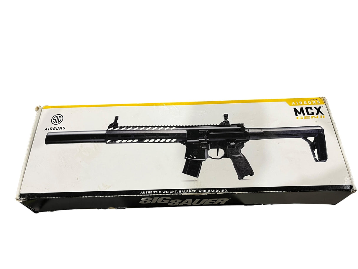 SIG, MCX, GEN 2, .177 Cal, Semi Auto, Pellet Air Rifle, Black