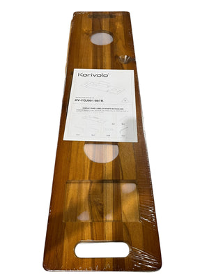 Korivolo, Bathtub Tray, 39”x10”, Walnut