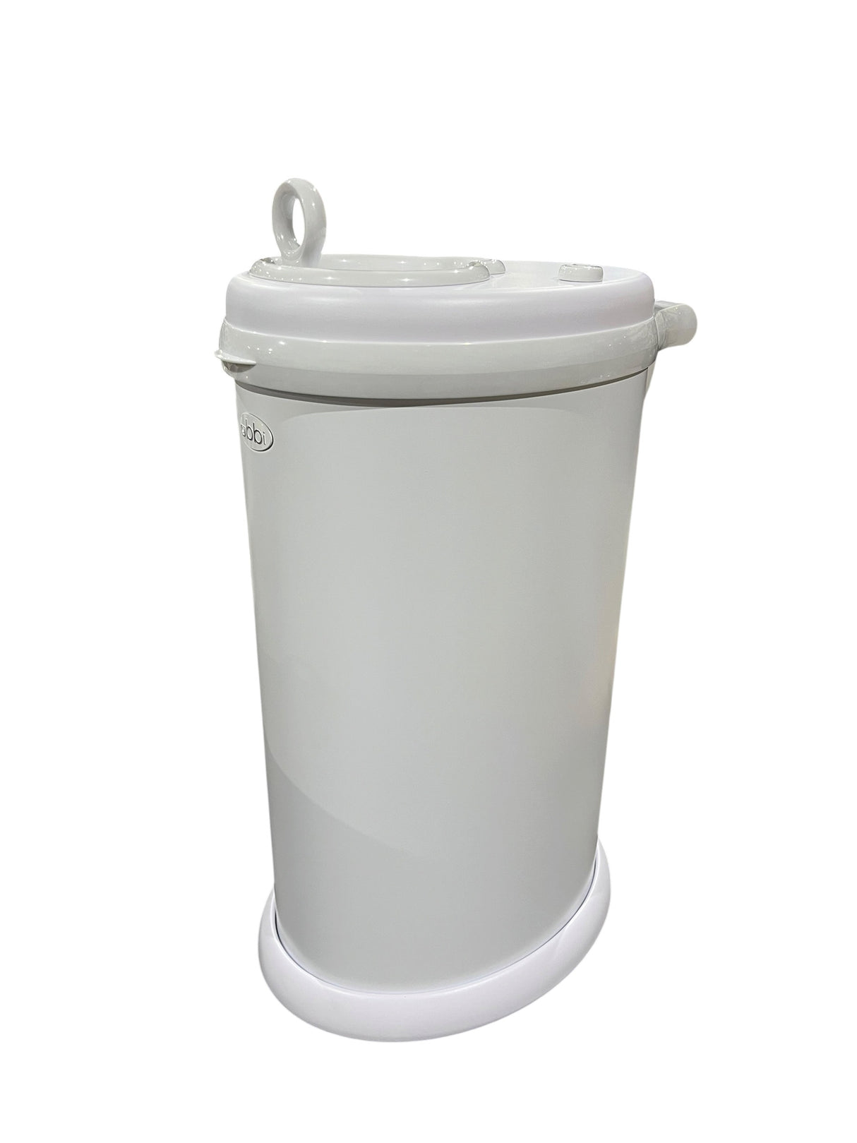 Ubbi, Stainless Steel, Diaper Pail, White