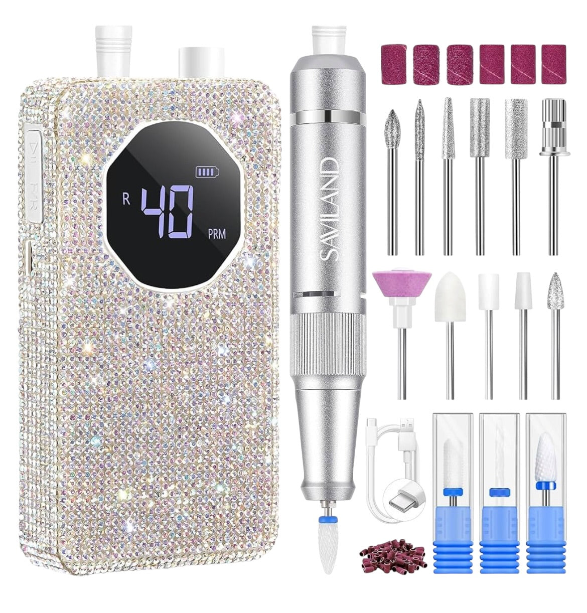 Saviland, Professional, Electric Nail Drill