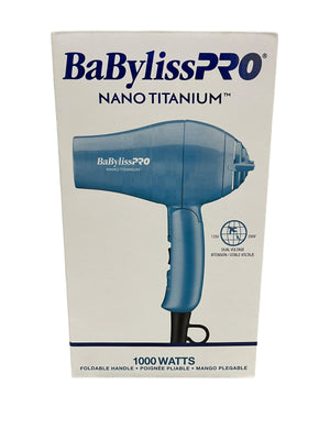 BaByliss Pro, BNT053TUC, Nano Titanium, Foldable, Hair Dryer