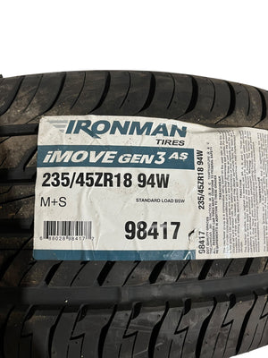 Ironman, 98417, iMove Gen3, 235/45ZR18, 94W, Tire
