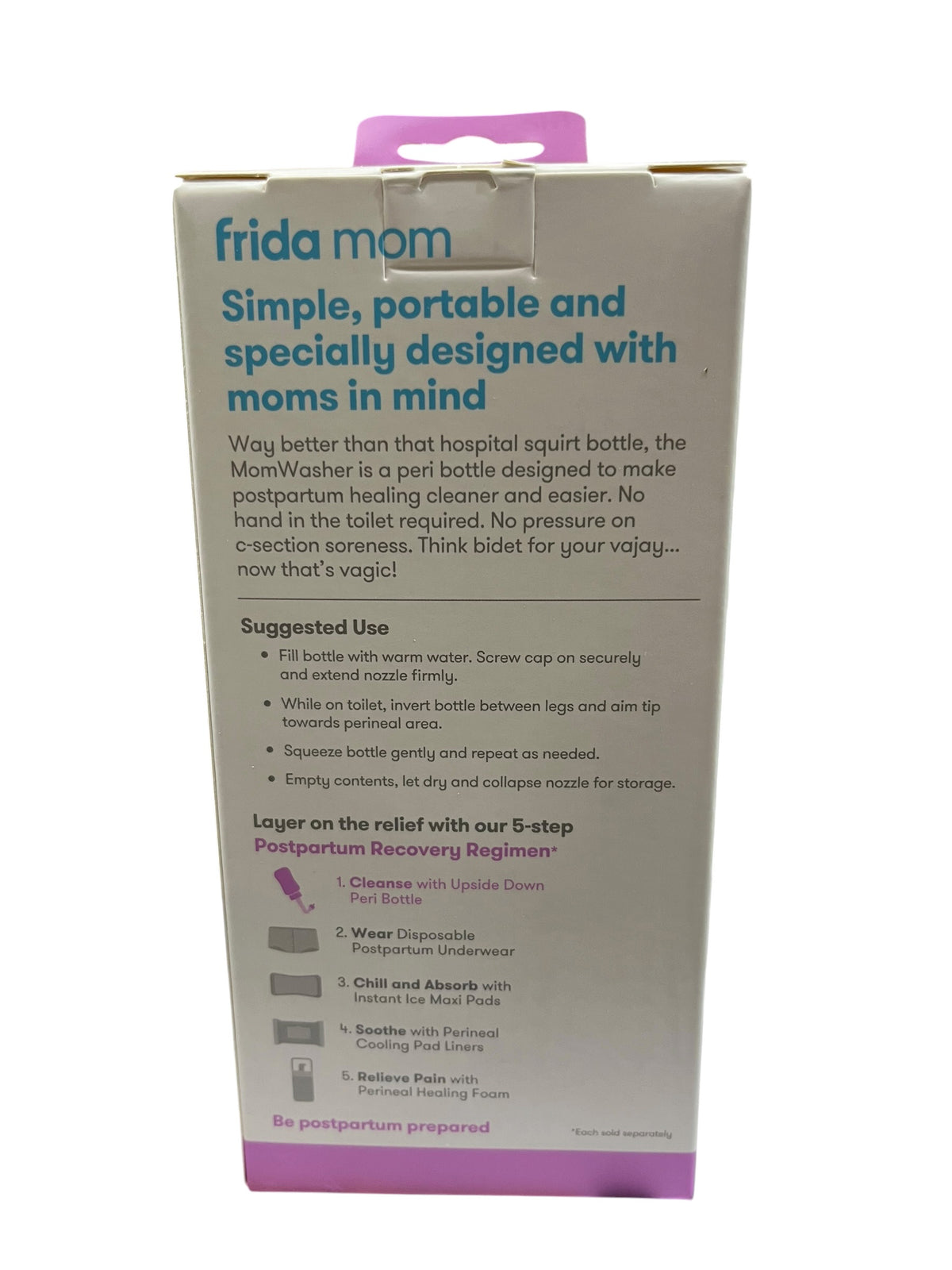 Frida Mom, Upside Down, Peri Bottle, Travel Bag