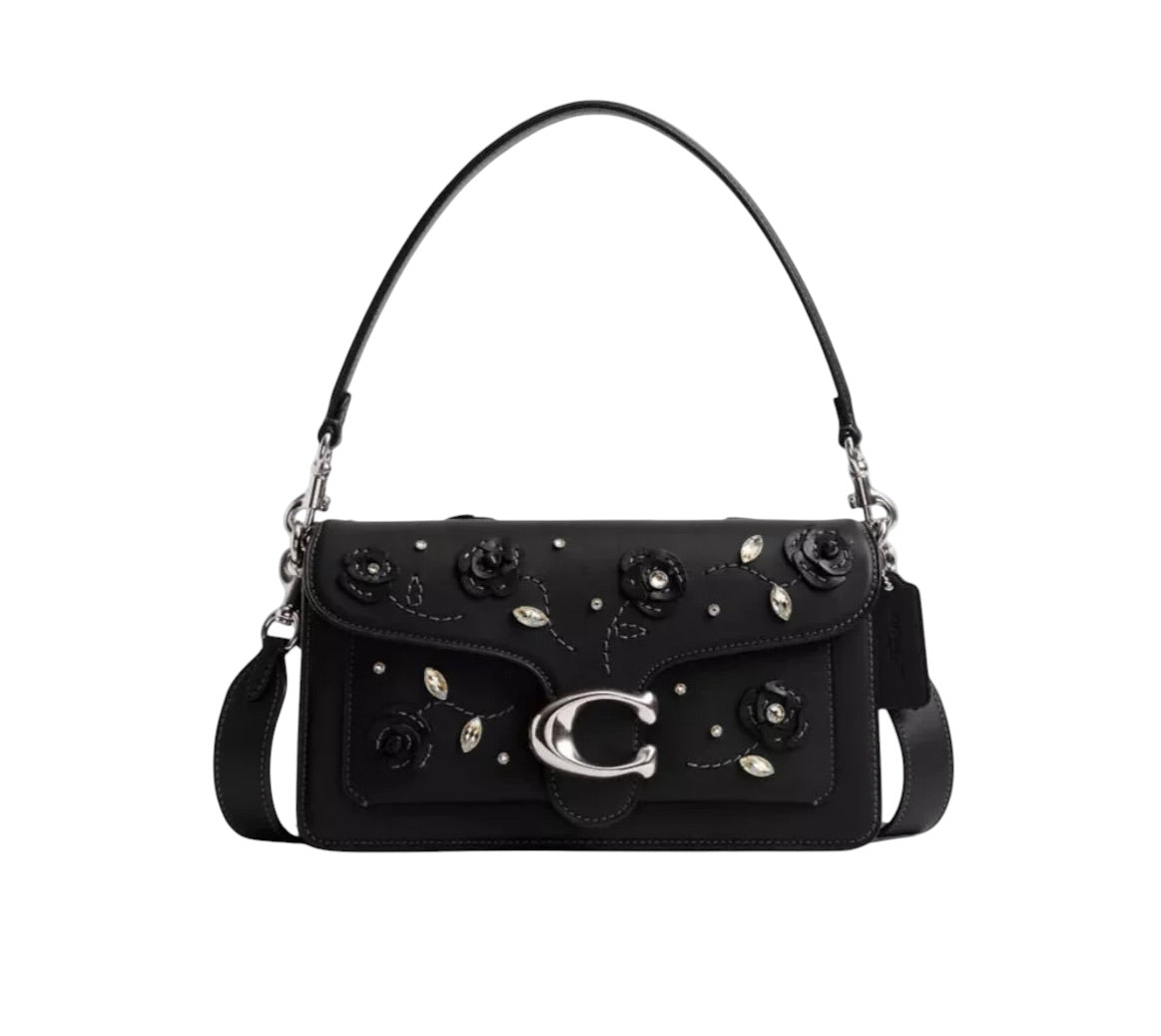 Coach, CCC05, Women’s, Tabby 26, Crystal/Black