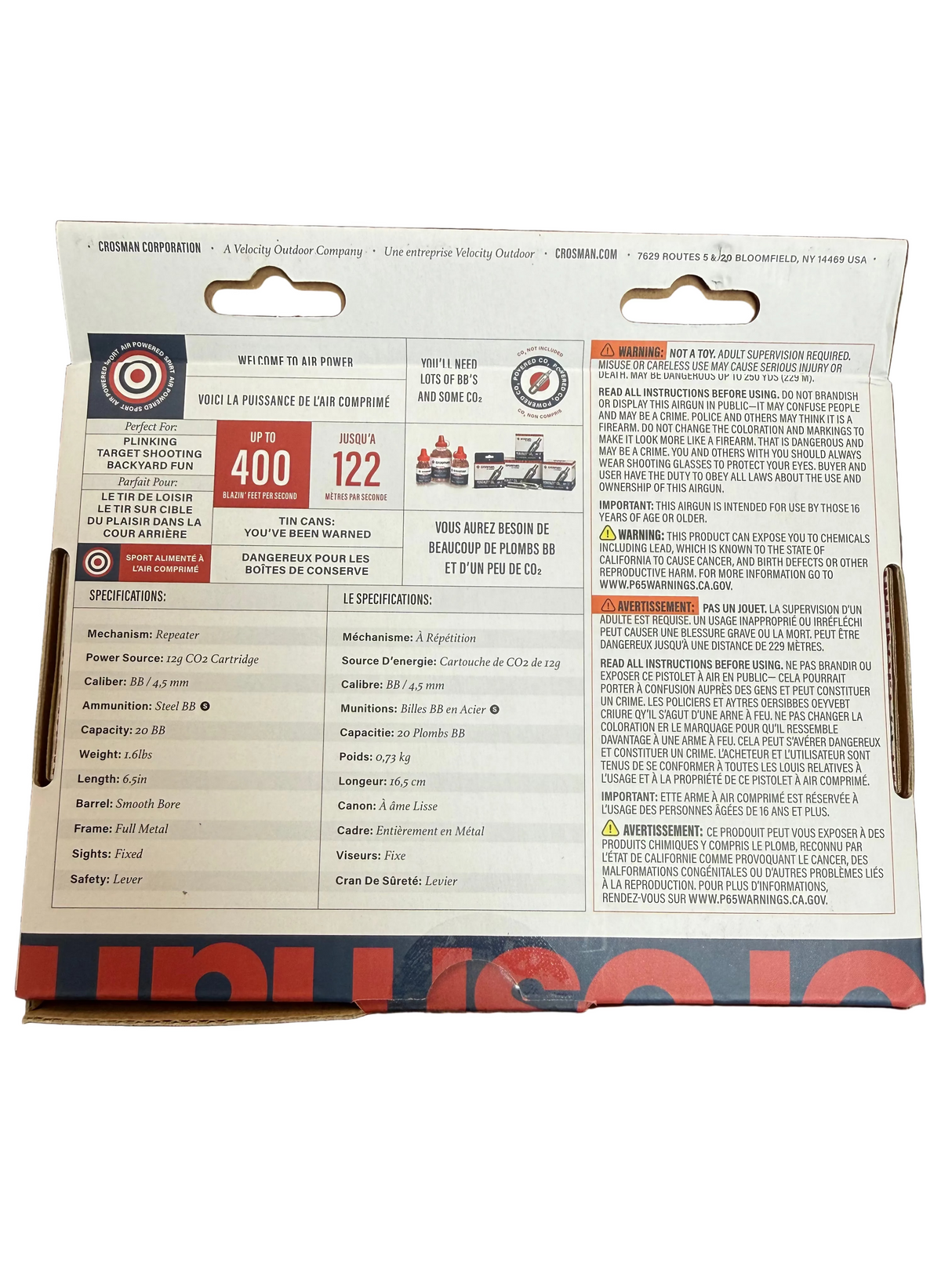 Crosman air power PGM16