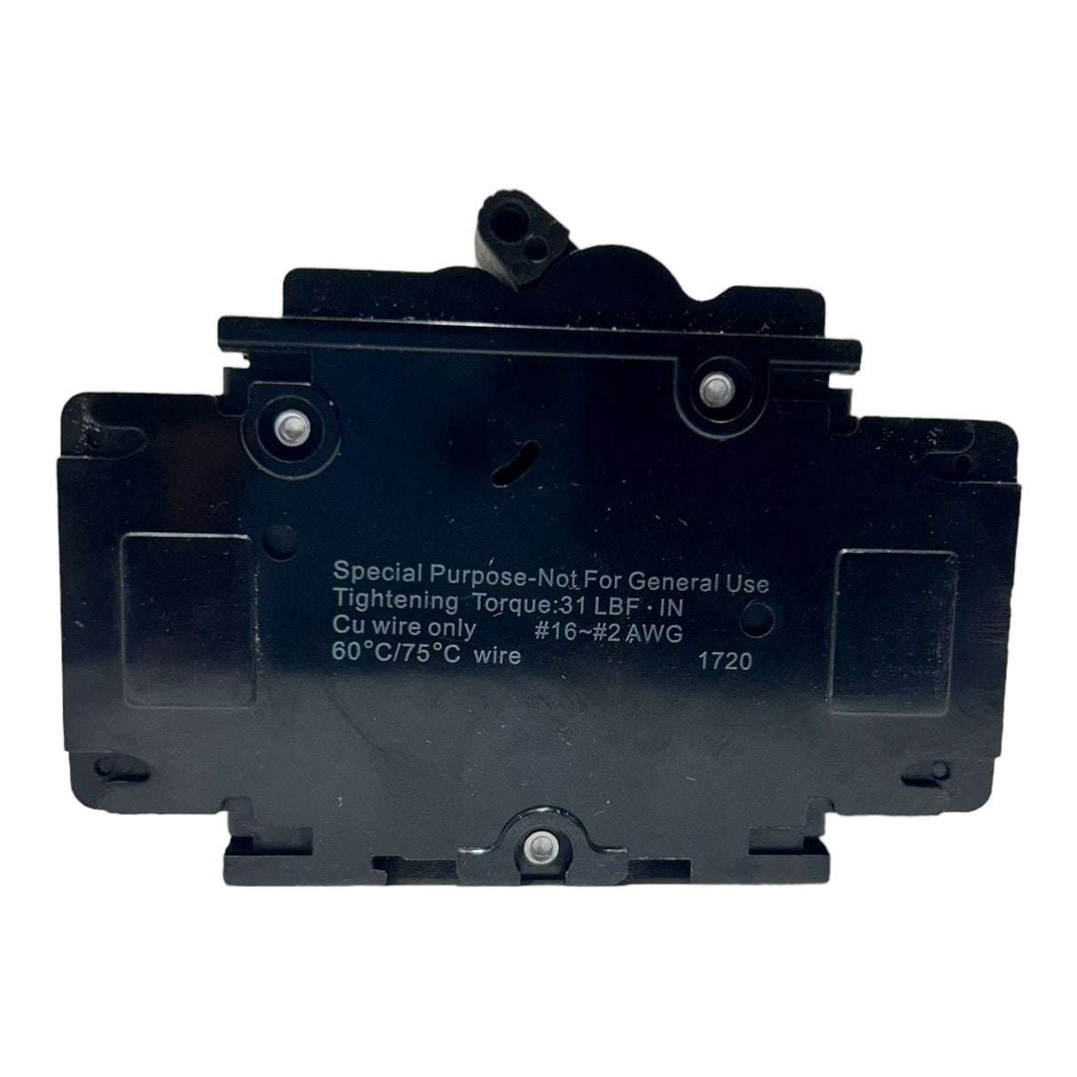 Hongfa, UEB1-70202BQD, Miniature Circuit Breaker, 2 Pole, 20A, 120/240V - FreemanLiquidators - [product_description]