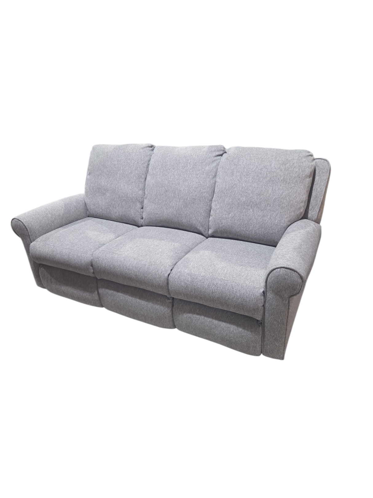 Double Reclining, Berber Sterling, Cloth, Sofa, In-Store Pickup Only - Sofa - Freeman Liquidators - [product_description]