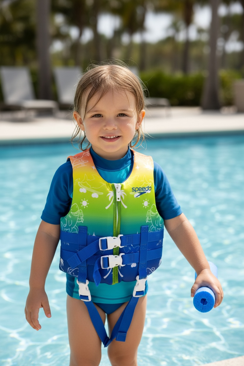 Speedo kids 30-50lbs personal floating vest - child life jacket - Freeman Liquidators - [product_description]