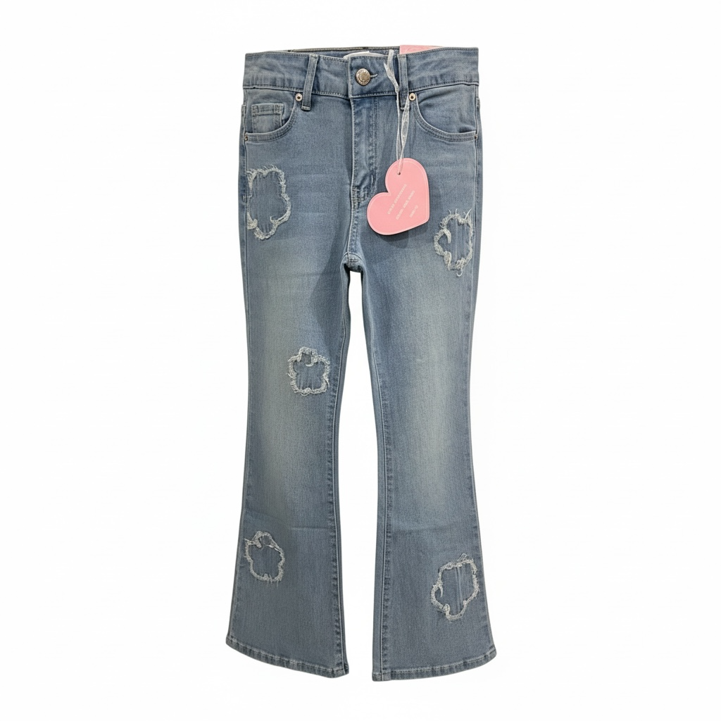 1st kiss girls flare JEANS - girls clothing - Freeman Liquidators - [product_description]