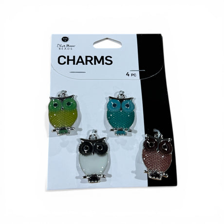4pack owl charms - charms - Freeman Liquidators - [product_description]
