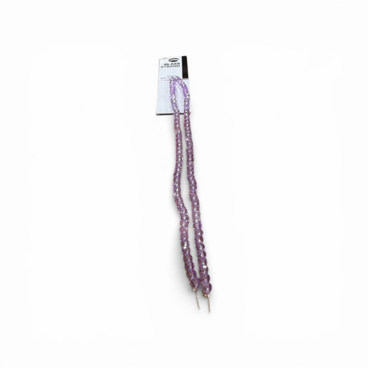 Purple glass bead strand - glass beads - Freeman Liquidators - [product_description]