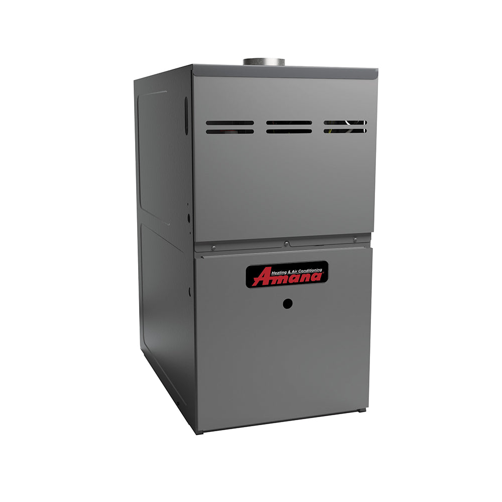 Amana, AMVC800805DN, 80%, 80,000 BTU, AFUE, Gas, Furnace, Variable Speed ECM, Two Stage, Convertible Upflow/Downflow - Freeman Liquidators - [product_description] - 80,000 BTU