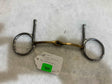 1/2 Cheek Fishback Bit With Notches For Horse - FreemanLiquidators