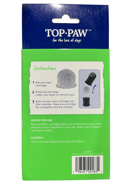 Top Paw Gravity Waterer Filter Cartridges - Image 2