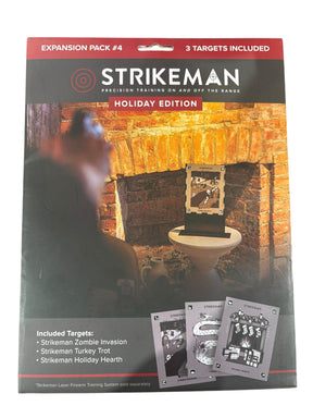 Strikeman, Precision Range, Indoor, Target Sheets, Holiday Edition, 4pk - Target Sheets - Freeman Liquidators - [product_description]